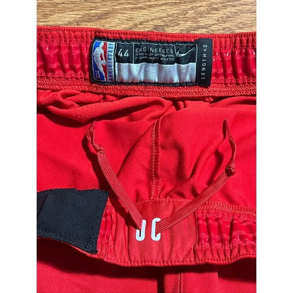 Nike Team-Issued NBA 75th Anniversary Houston Rockets Shorts 44